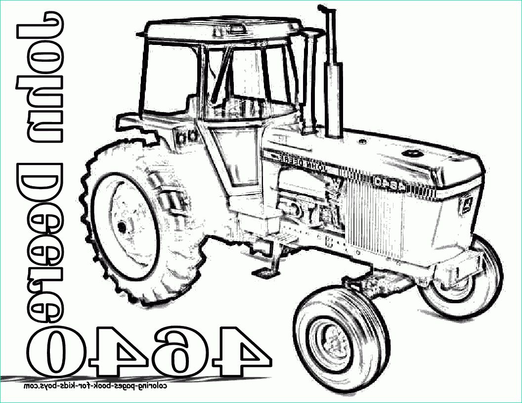 Dessin De Tracteur John Deere Bestof Image Tracteur John Deere Coloriages Des Transports à Dessin