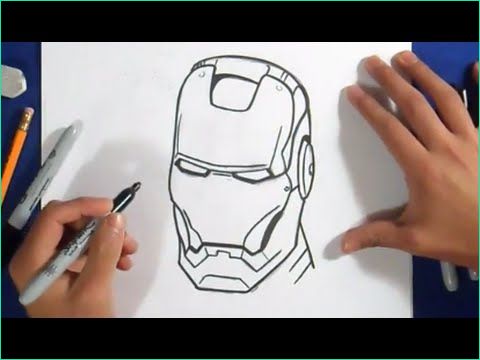 Dessin Iron Man Facile Impressionnant Image Ment Dessiner Ironman