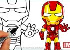 Dessin Iron Man Facile Nouveau Stock How to Draw Iron Man Step by Step Chibi Marvel Superhero