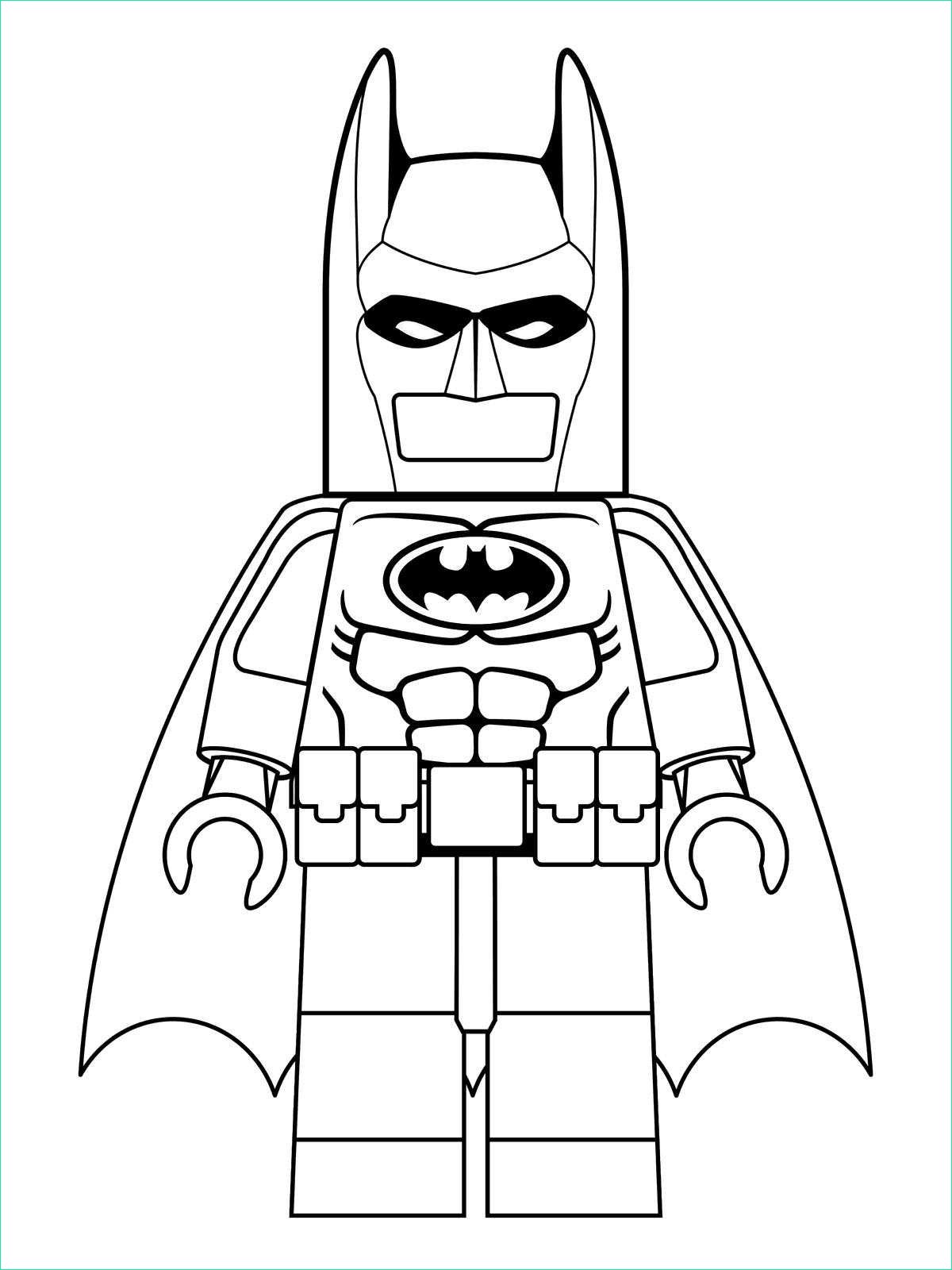 Dessin Lego Batman Cool Collection Image De Lego Batman à Télécharger Et Colorier Coloriage