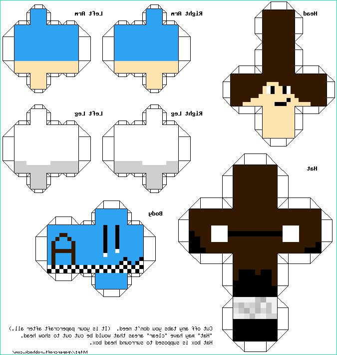 Dessin Minecraft Personnage Beau Images [on] Paper Craft Skin Page 1 S Et Vidéos forum