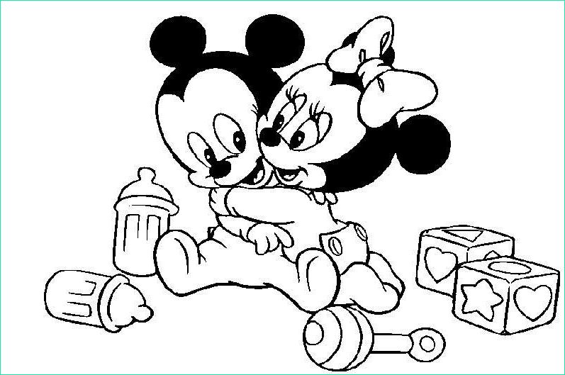 Dessin Minnie Mickey Bestof Stock Coloriage Mickey à Imprimer Mickey Noël Mickey Bébé