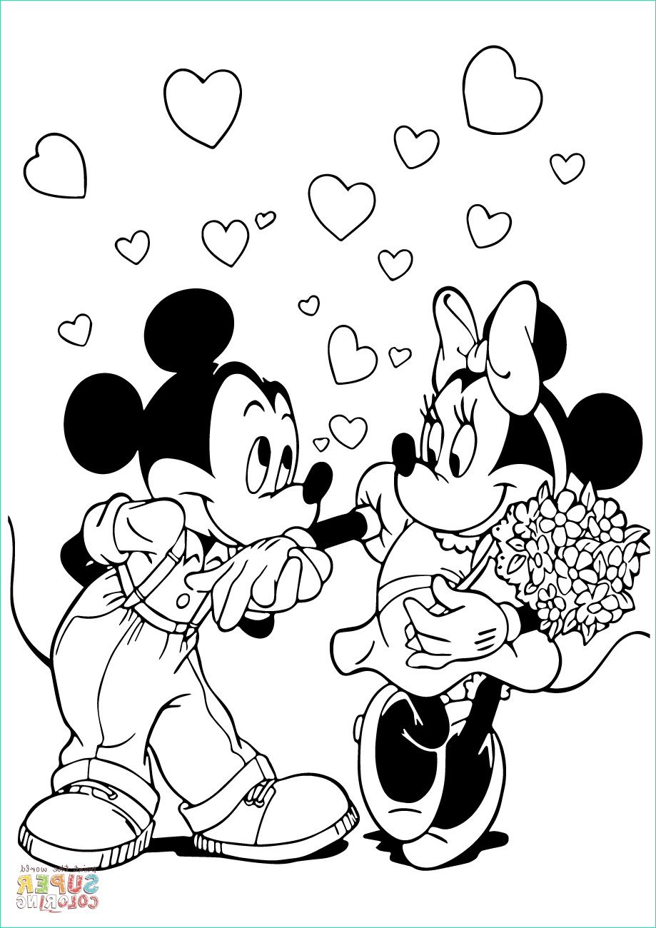 Dessin Minnie Mickey Luxe Images 21 Coloriage De Mickey Malvorlagen Fur Kinder