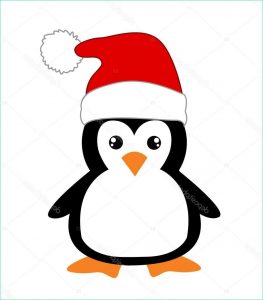 Dessin Pingouin Élégant Stock Pingouin Dessin Animé Mignon Sur Fond Blanc — Image