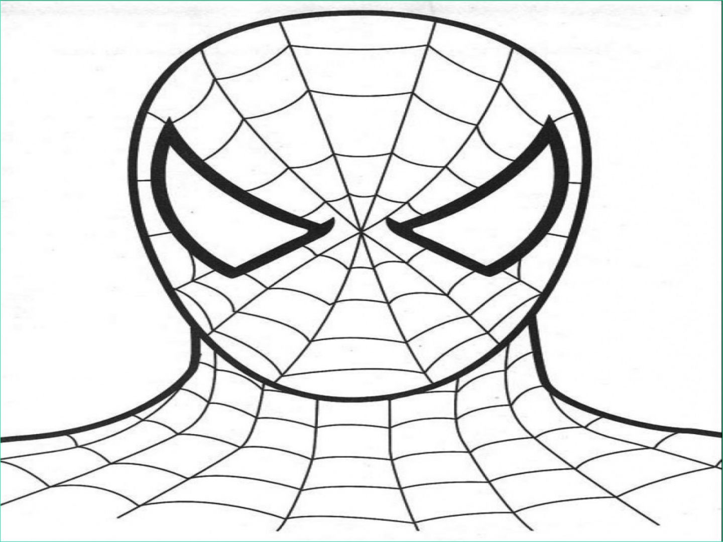 Dessin Spiderman Bestof Collection Spiderman Face Drawing at Getdrawings
