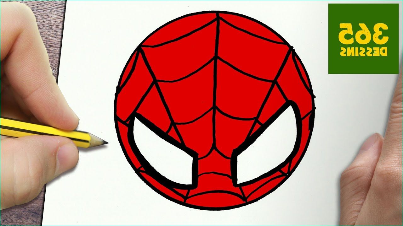 Dessin Spiderman Cool Collection Ment Dessiner Spiderman Kawaii Étape Par Étape