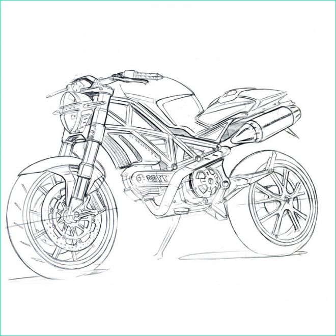 Dessins Moto Impressionnant Galerie Coloriage Super Moto De Course Dessin Gratuit à Imprimer