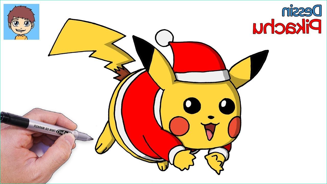 Dessins Pikachu Nouveau Collection Ment Dessiner Pikachu Pour Noel Facilement Dessin