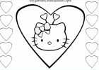 Hello Kitty Coloriage Coeur Beau Collection Coloriage Coeurs St Valentin