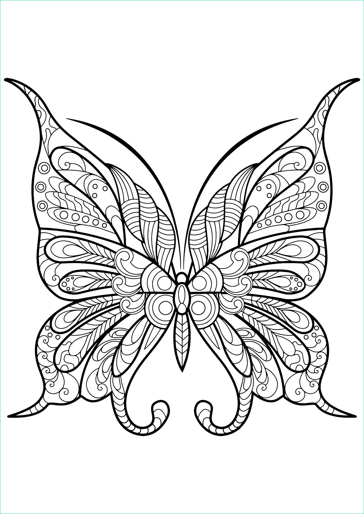 Image De Papillon à Imprimer Luxe Stock Coloriage De Papillons à Imprimer Gratuitement Coloriage