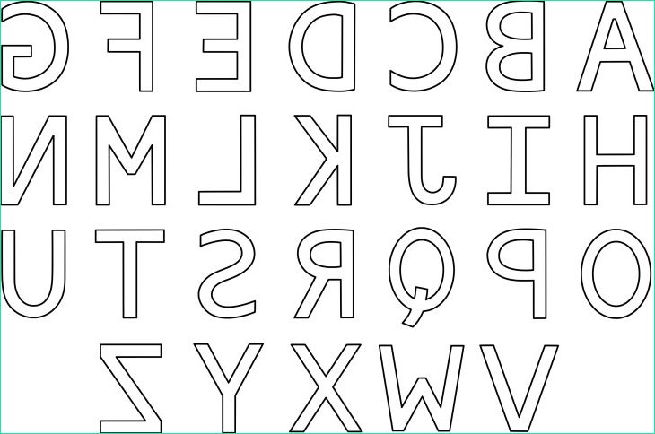 Lettre Coloriage Beau Collection Coloriage Alphabet à Imprimer