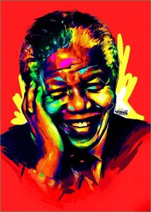 Mandela Dessin Impressionnant Image Peinture De Nelson Mandela