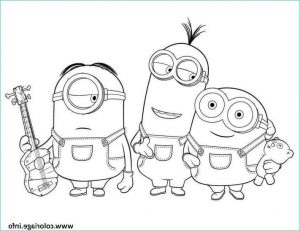 Minions A Colorier Luxe Stock Coloriage Minions 2017 Jecolorie