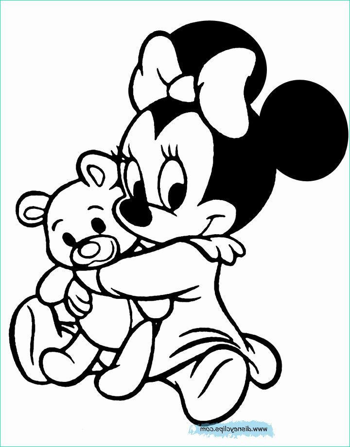 Minnie A Colorier Nouveau Photos Disney Babies Coloring Pages En 2020