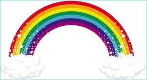 Arc-en-ciel Dessin Beau Photos son Rainbow Premier Anniversaire