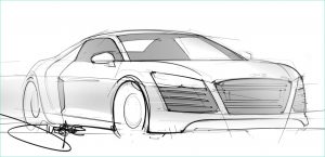 Audi R8 Dessin Beau Photos Quick Freehand Sketch Of An Audi R8 – Scottdesigner