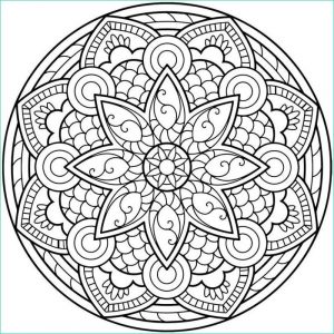 Coloriage à Imprimer Mandala Moyen Luxe Collection 1001 Dessins De Mandala à Imprimer Et à Colorer