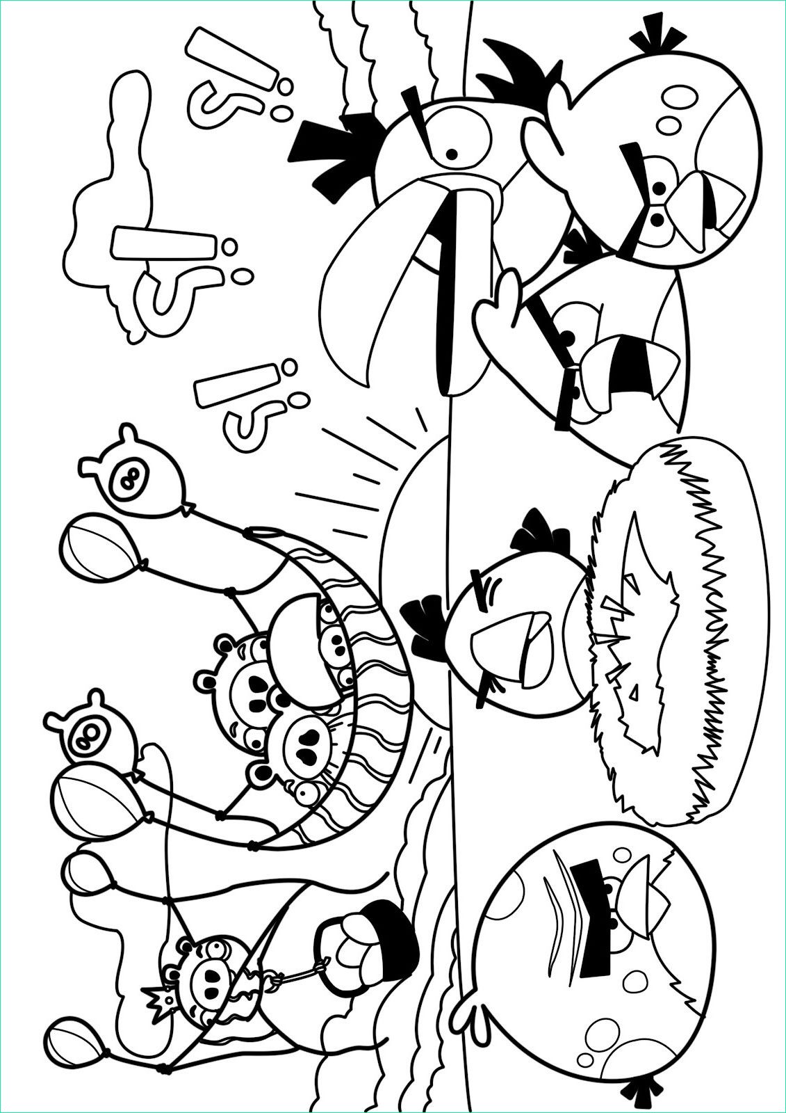 Coloriage Angry Bird Élégant Collection Angry Birds Coloring Pages