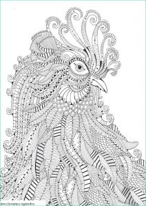 Coloriage Anti Stress Animaux Cerf Cool Image Coloriage Anti Stress Animaux Poule Dessin Gratuit
