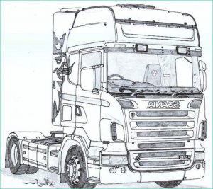 Coloriage Camion Scania Élégant Collection Scania Ausmalbilder Zum Drucken