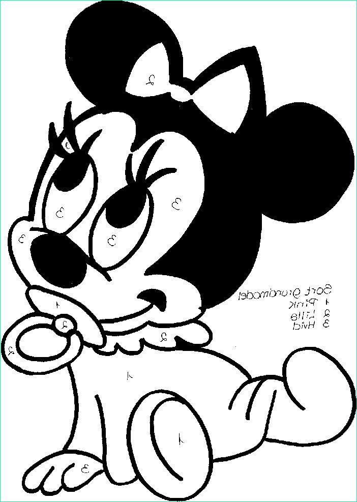 Coloriage De Minnie Bestof Photos Coloriages à Imprimer Minnie Mouse Numéro