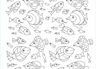 Coloriage De Poisson Luxe Image Gratuit 100 Poissons Poissons Coloriages Difficiles