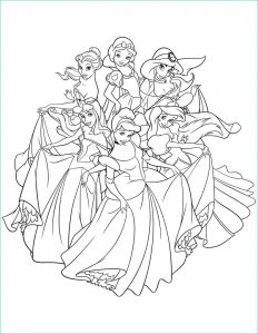 Coloriage Gratuit Inspirant Collection Coloriage De Disney Princesse à Imprimer Artherapie