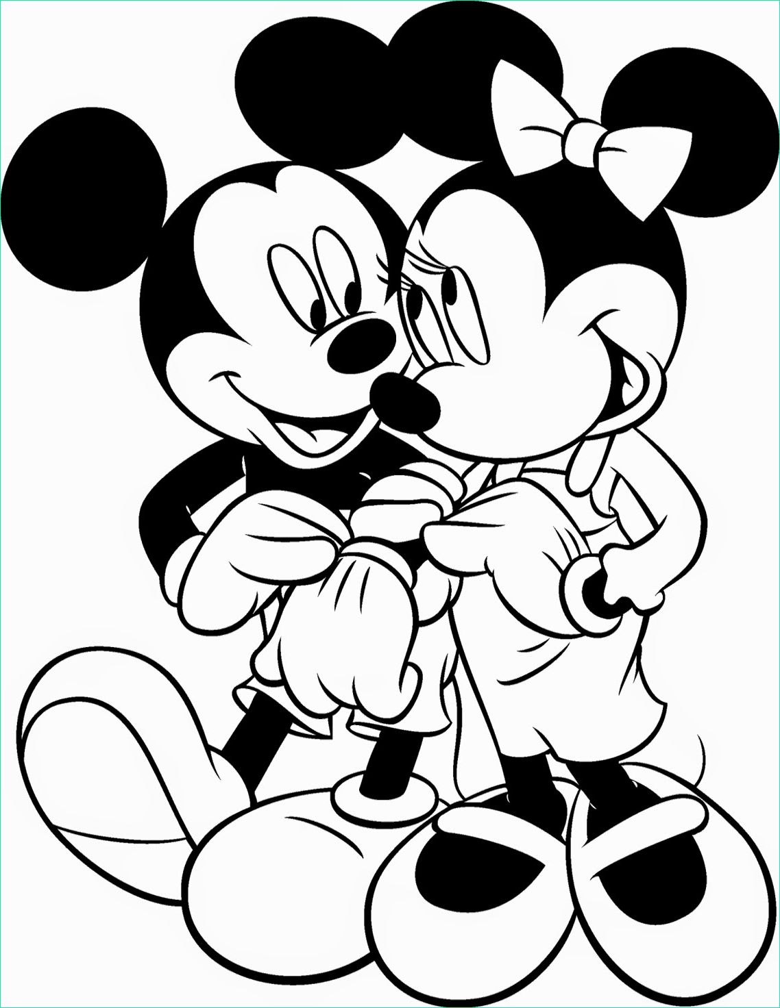 Coloriage Minie Bestof Collection Coloring Pages Minnie Mouse Coloring Pages Free and Printable