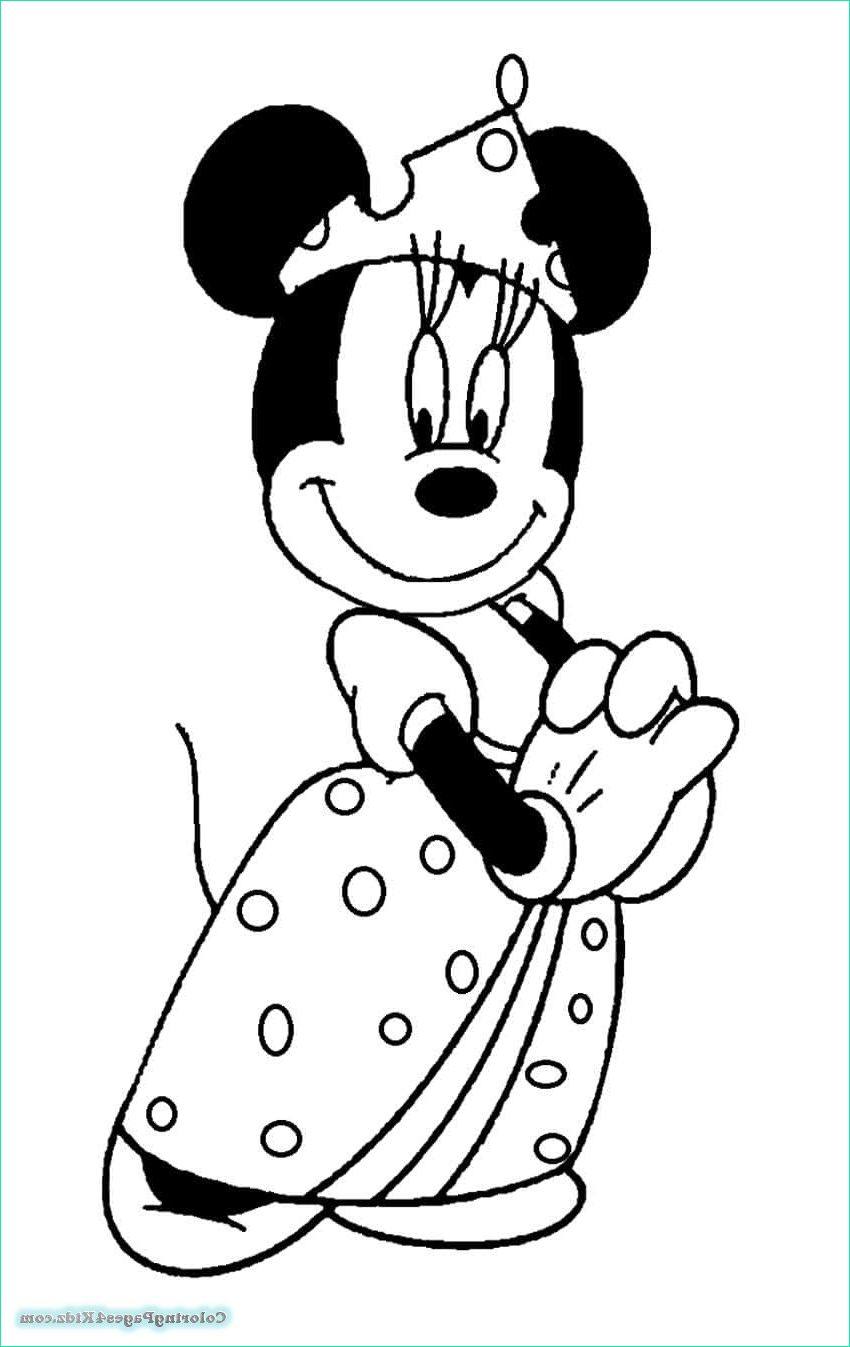 Coloriage Minie Inspirant Photos Disney Christmas Coloring Pages Minnie Mouse