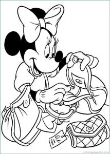 Coloriage Minie Luxe Stock Print &amp; Download Free Minnie Mouse Coloring Pages