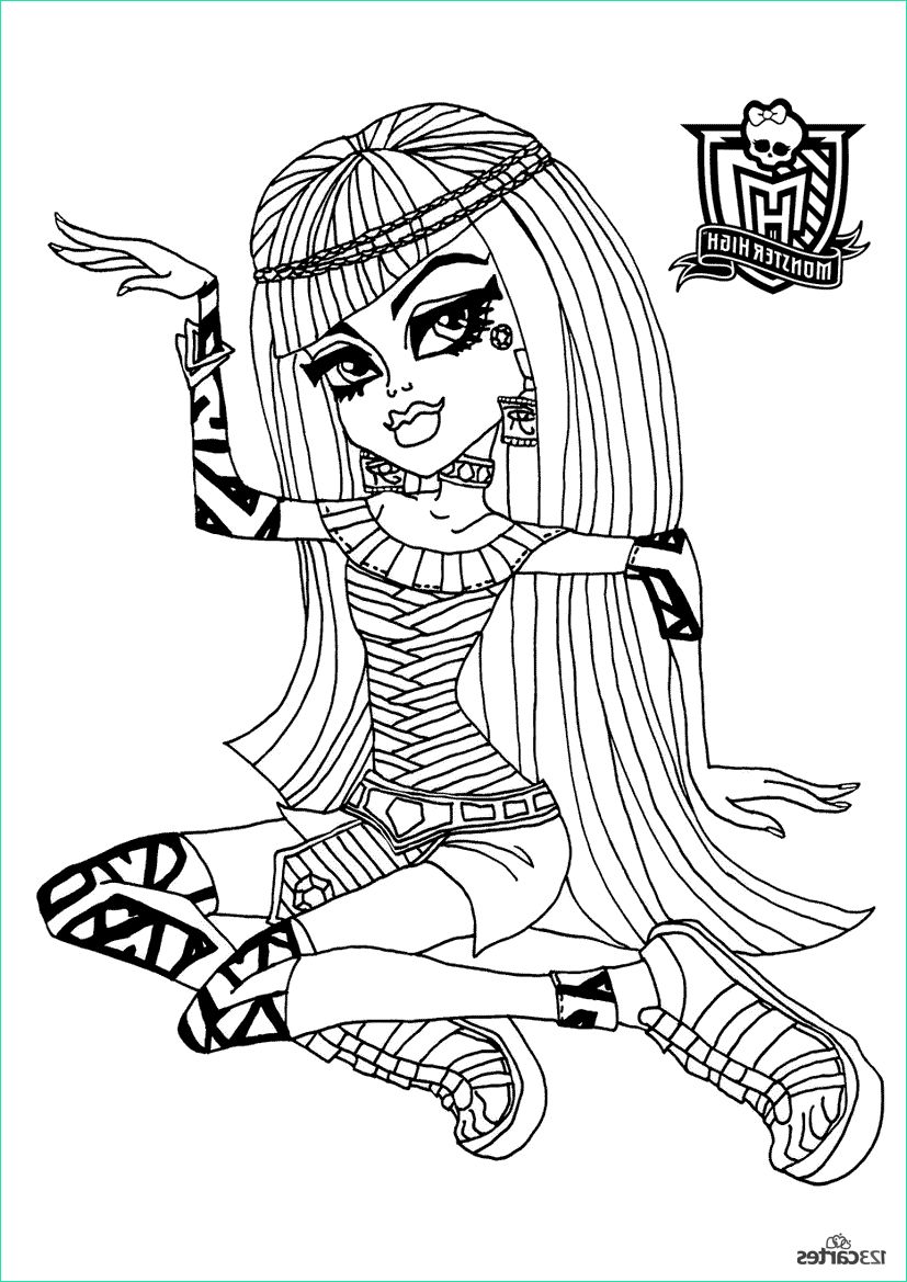 Coloriage Monster High Bestof Image 16 Coloriages Monster High