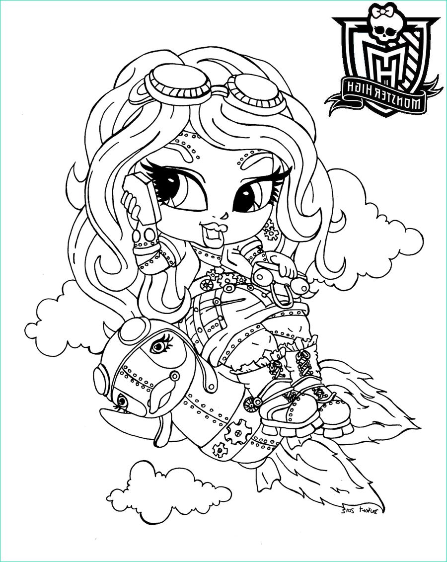 Coloriage Monster High Unique Collection List Monster High Babies for Coloring Part 1