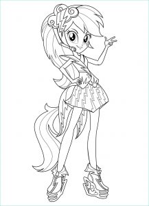 Coloriage My Little Pony Equestria Cool Stock Rainbow Rocks Coloring Pages at Getcolorings