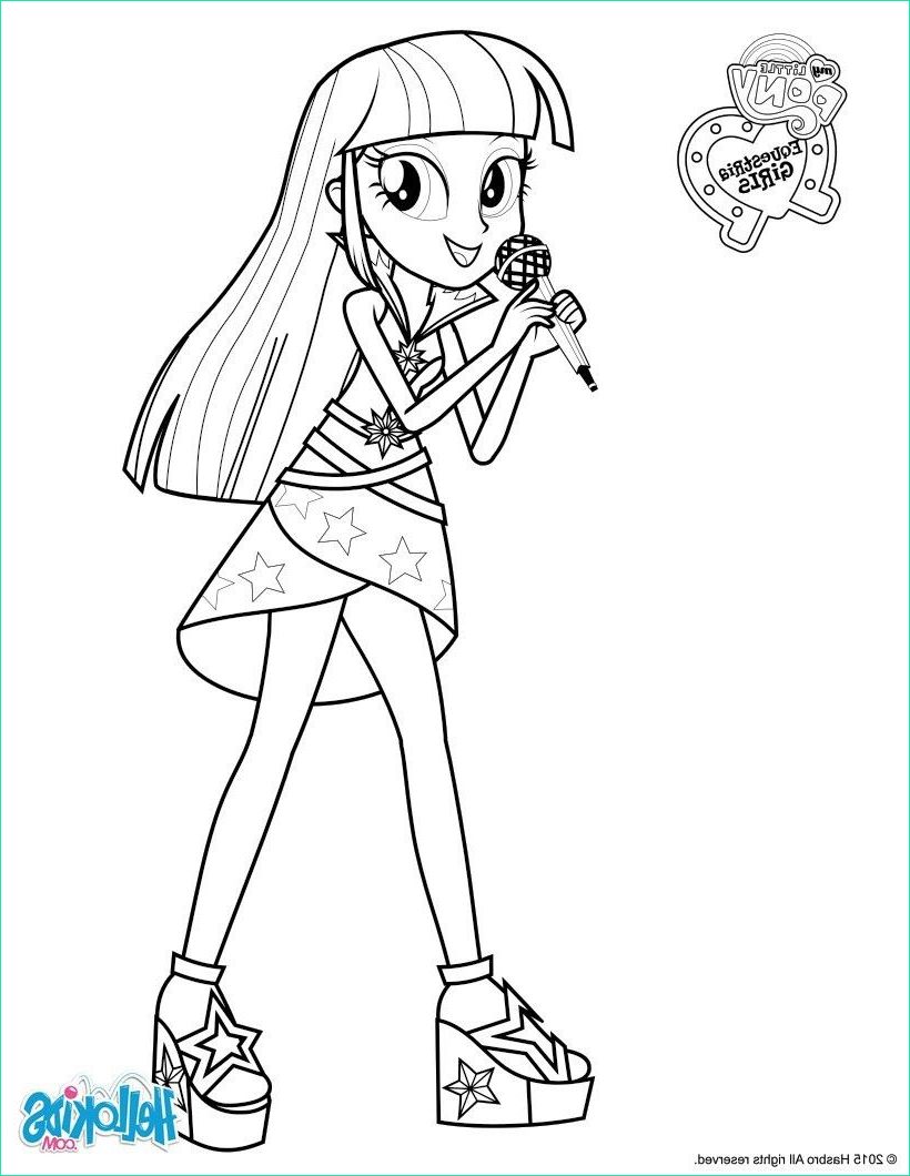 Coloriage My Little Pony Le Film Cool Photos My Little Pony Equestria Girls Coloring Pages Twilight