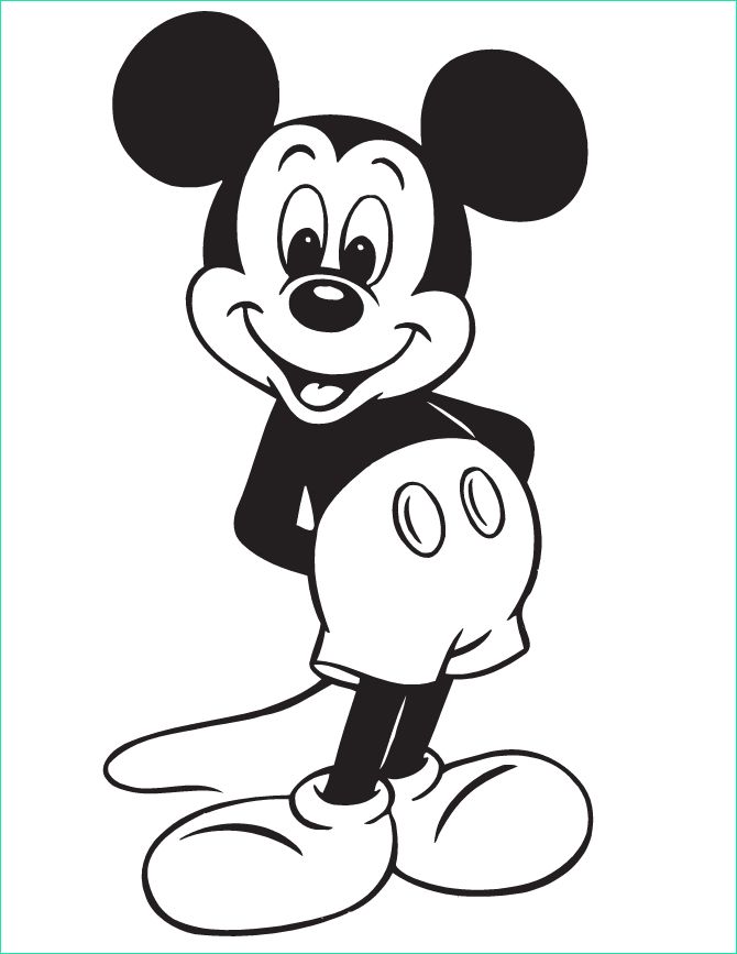 Coloriages Mickey Nouveau Photos Coloriage Mickey Mouse à Imprimer Pour Les Enfants Cp