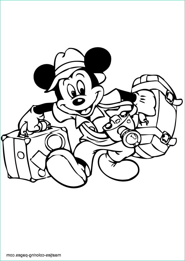 Coloriages Mickey Nouveau Stock Mickey Mouse Coloring Page