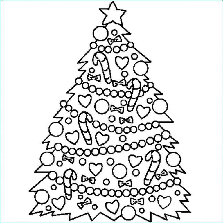 Dessin De Noël A Imprimer Gratuit Luxe Photos Coloriage Sapin Noël En