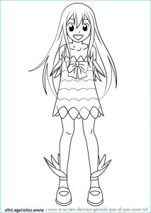 Dessin Fairy Tail Wendy Élégant Collection Coloriage How to Draw Wendy Marvell From Fairy Tail Step 0