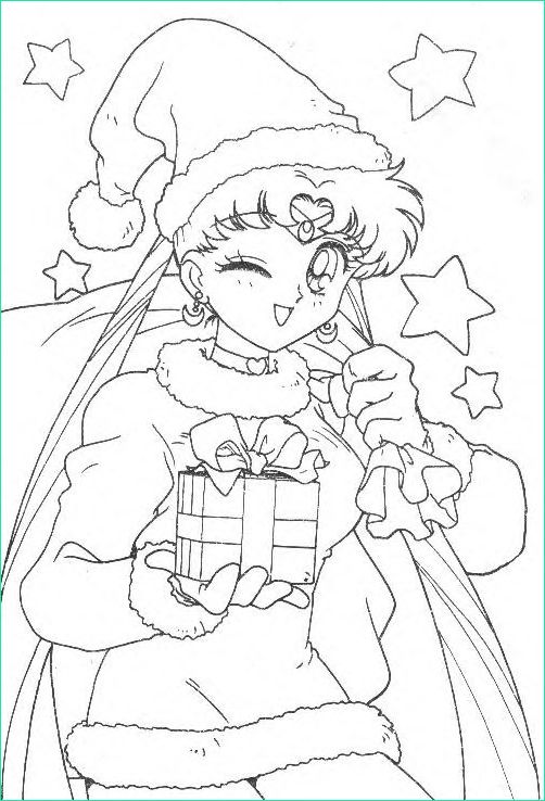 Dessin Manga Noel Nouveau Collection Dessin De Fille Manga Noel