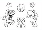 Dessin Mario à Imprimer Beau Collection Coloriage Mario