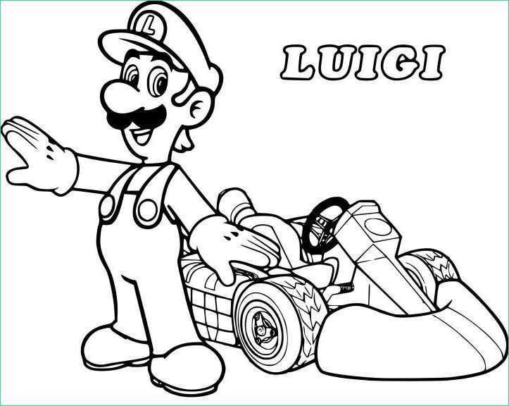 Dessin Mario à Imprimer Nouveau Stock Coloriage Mario Kart 8 A Imprimer Gratuit – Coloriage Imprimer