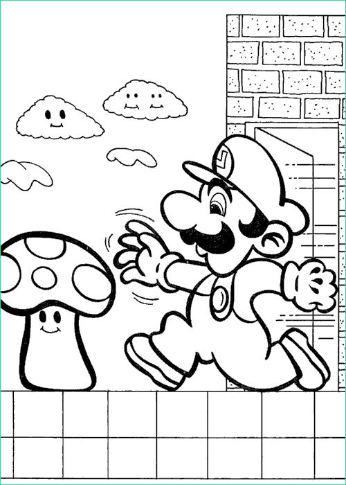 Dessin Mario à Imprimer Unique Photos Mario à Imprimer