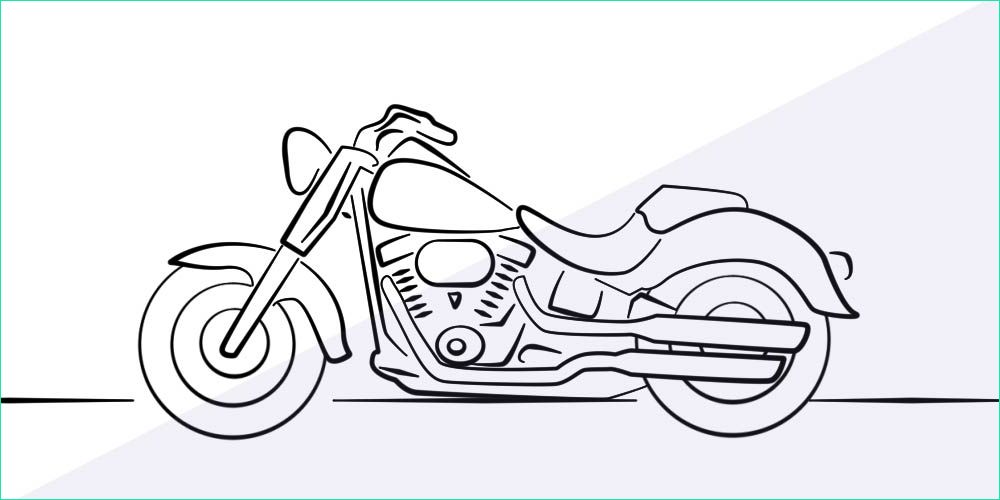 Dessin Moto Harley Beau Images Simple Motorcycle Drawing at Getdrawings