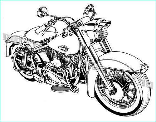 Dessin Moto Harley Unique Collection Harley Davidson Retro Motorcycle Clip Art Two Images