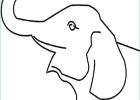Dessin Tete D&amp;#039;elephant Élégant Collection Coloriages De Elephant