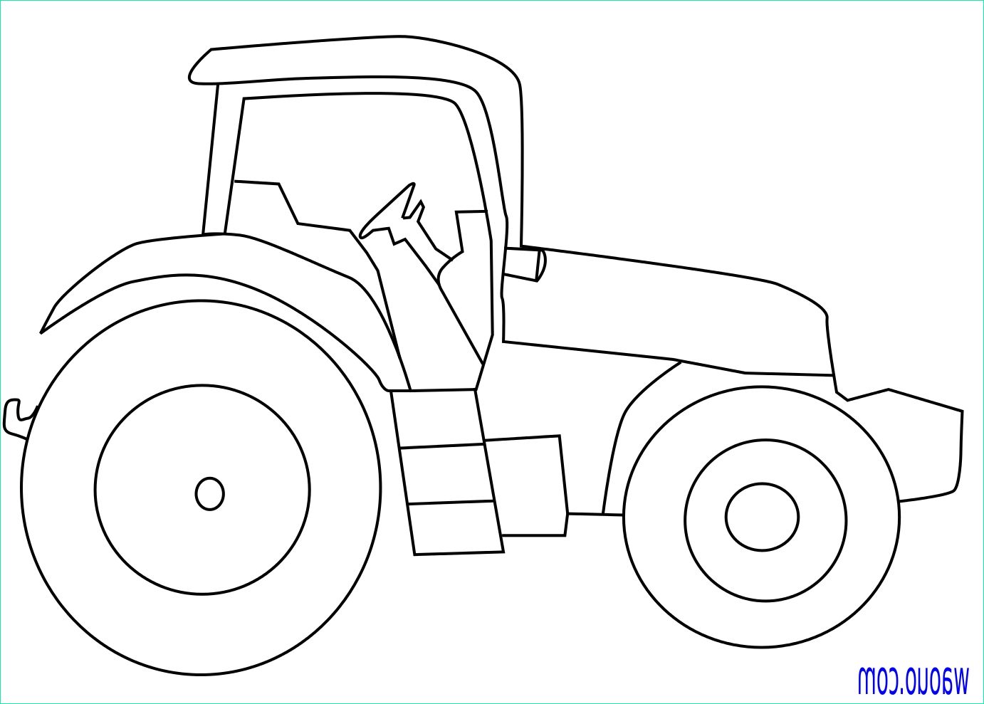 Dessin Tracteur à Imprimer Cool Image Coloriage Petit Tracteur Gratuit à Imprimer