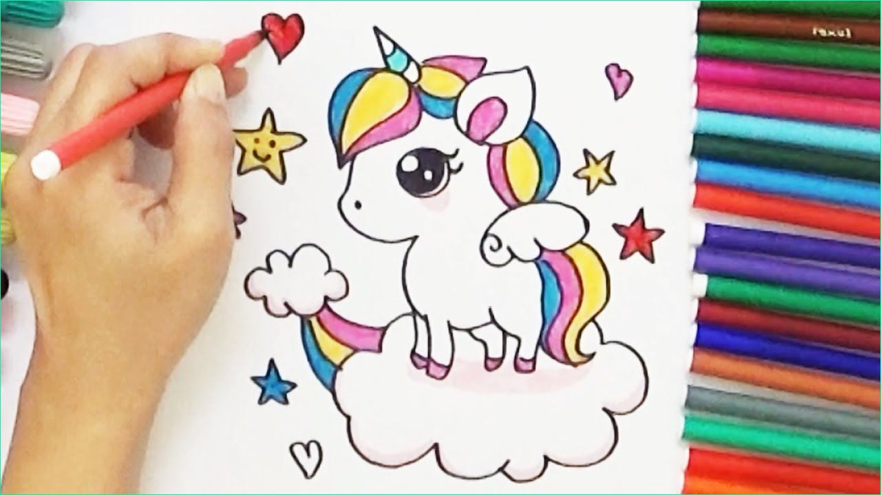 Dessins Licornes Nouveau Galerie Cute Baby Unicorn Drawing at Getdrawings