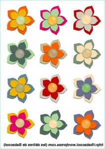 Fleur à Imprimer Inspirant Images Fleurs Colorées Avec Images