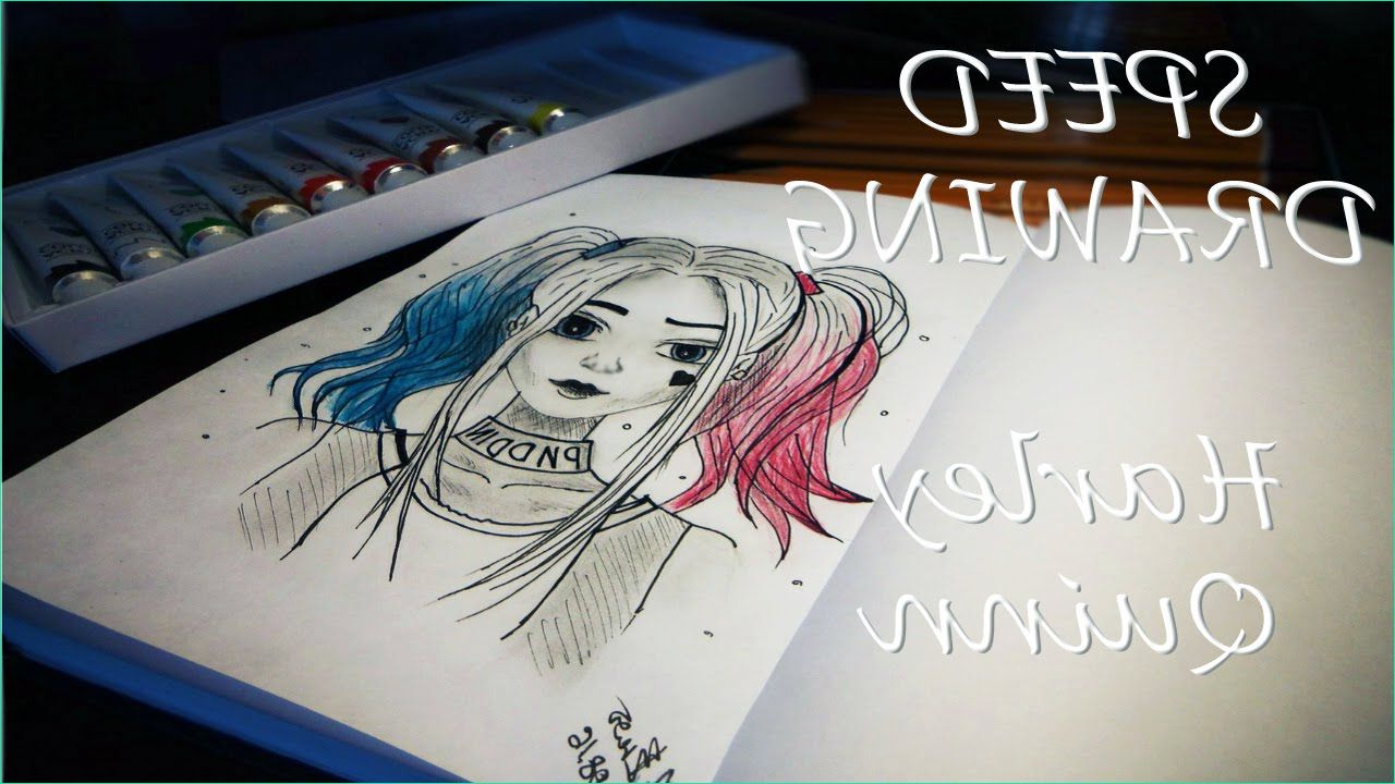 Harley Quinn Dessin Suicid Squad Nouveau Galerie Speed Drawing Harley Quinn Anime Suicide Squad