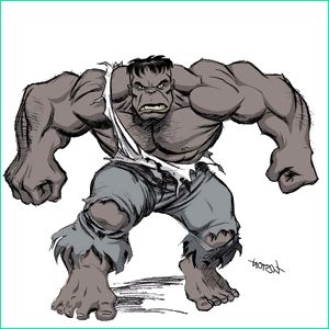Hulk Dessin Couleur Cool Image Hulk à L origine N était Pas Vert Mais Gris Tu Savais Que